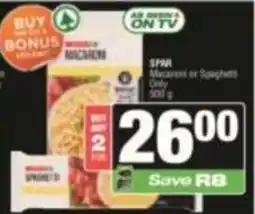 KwikSpar SPAR Macaroni offer