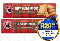 Take 'n Pay BAKERS EET-SUM-MOR SHORTBREAD BISCUITS offer