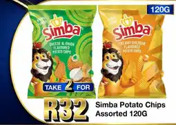 Take 'n Pay Simba Potato Chips Assorted offer