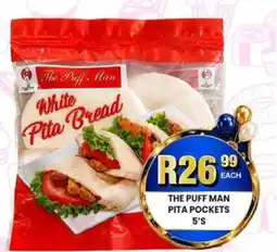 Take 'n Pay The Puff Man White Pita Bread offer
