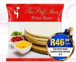 Take 'n Pay The Puff Man Pizza Bases offer