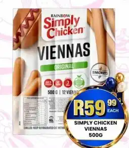 Take 'n Pay Simply Chicken Viennas offer