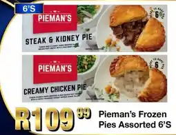 Take 'n Pay Pieman's Frozen Pies Assorted offer