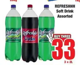 Boxer REFRESHHH Soft Drink Assorted offer