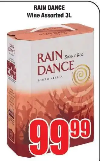 Boxer RAIN DANCE Wine Assorted 3L offer