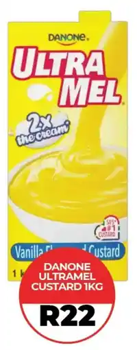 1UP Danone Ultramel Custard offer