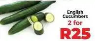Food Lover's Market English cucumbers offer