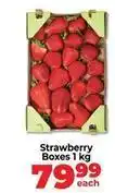 Food Lover's Market Strawberry boxes offer