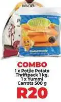 Food Lover's Market Potjie potato thriftpack & yummi carrots offer