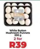 Food Lover's Market White button mushroom punnet offer