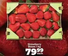 Food Lover's Market Strawberry boxes offer