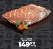 Food Lover's Market Karoo lamb spare ribs offer