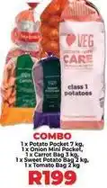 Food Lover's Market Mini - potato pocket, onion pocket, carrot bag, sweet potato bag, tomato bag offer