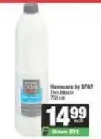 SuperSpar Spar - thin bleach offer