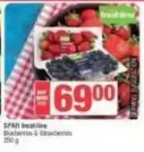 SuperSpar Spar - blueberries & strawberries offer
