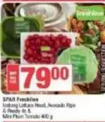 SuperSpar Spar - mini plum tomato offer