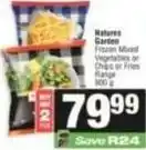 SuperSpar Frozen mixed vegetables or chips or fries offer