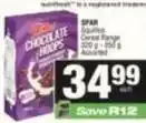 SuperSpar Spar - chocolate hoops cereal range offer
