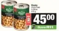 SuperSpar Rhodes - chick peas in brine offer