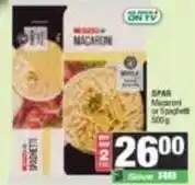 SuperSpar Spar - macaroni or spaghetti offer