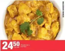 Spar Chicken curry and rice offer