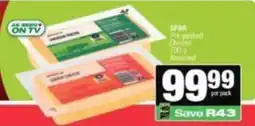 Spar Spar - pre-packed cheese offer