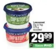 Spar Lancewood - dip & top offer