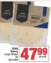Spar Spar - large wraps offer