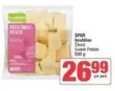 Spar Spar - diced sweet potato offer