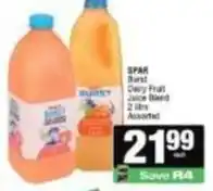 Spar Spar - dairy fruit juice blend offer