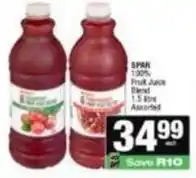 Spar Spar - fruit juice blend offer