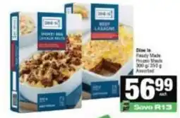 Spar Ready made frozen meals offer