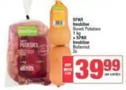 Spar Spar - sweet potatoes + butternut offer