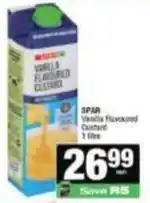 Spar Spar - vanilla flavoured custard offer