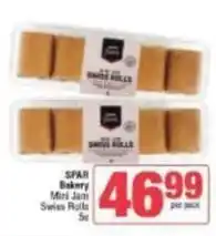 Spar Spar - mini jam swiss rolls offer