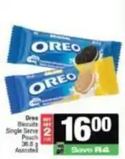 Spar Oreo - biscuits single serve pouch offer