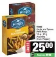 Spar Herbs and spices refill pack offer