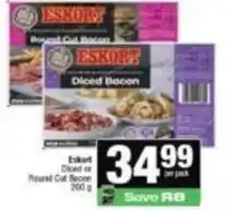 Spar Eskort - diced or round cut bacon offer
