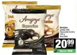 Spar Amajoya - liquorice candy with flavoured centre offer