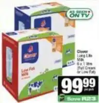 Spar Clover - long life milk offer