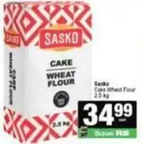 Spar Sasko - cake wheat flour offer