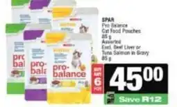 Spar Spar - cat food pouches offer