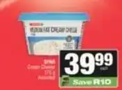 SuperSpar Spar - medium fat cream cheese offer