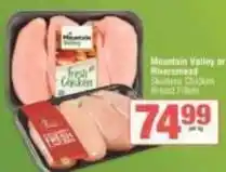 SuperSpar Skinless chicken breast fillets offer
