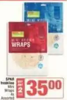 SuperSpar Spar - mini brown wraps offer