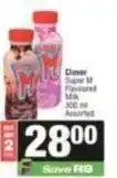 SuperSpar Clover - super m flavoured milk offer