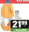 SuperSpar Spar - burst juice offer