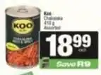 SuperSpar Koo - chakalaka mild & spicy offer