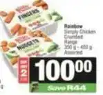 SuperSpar Rainbow - simply chicken crusted range offer