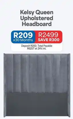 OK Furniture Total - kelsy queen upholstered headboard offer